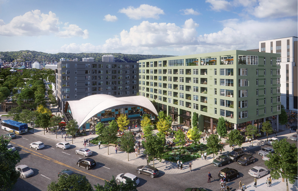 Pepsi Blocks in Portland, OR - development by JCP.